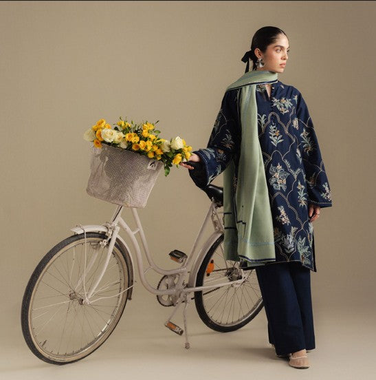 AMBER-1B (COCO) By ZARA SHAHJAHAN (Winter Collection) (Original Pakistani)