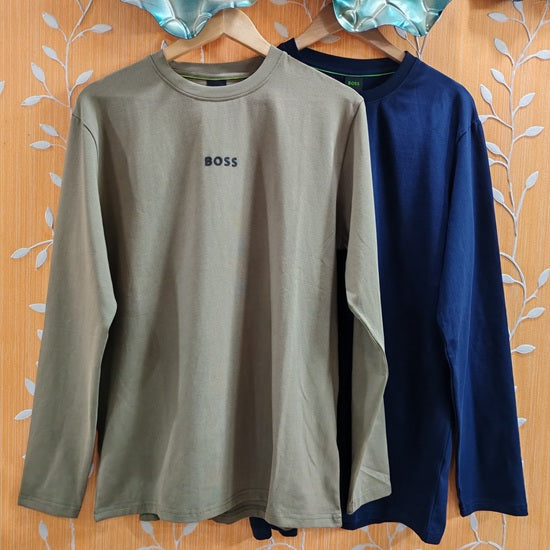 Crew neck Full Sleeve T-shirt by BOSS