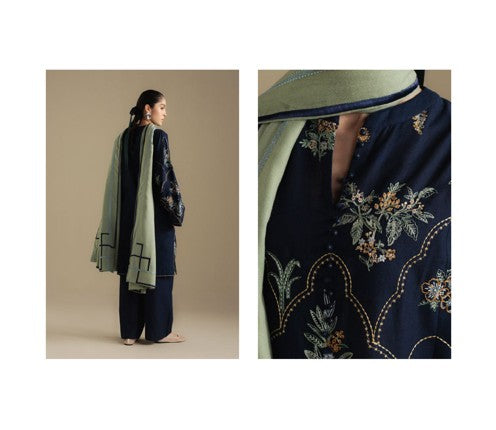 AMBER-1B (COCO) By ZARA SHAHJAHAN (Winter Collection) (Original Pakistani)