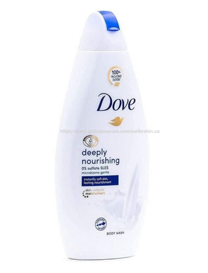 Dove Body, Face, Hair Wash 3-in-1 Deep Moisture for 24hr Lotion-Soft Skin Moisture