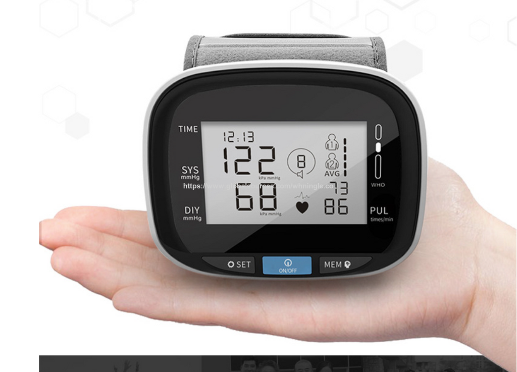 Fully Automatic Intelligent Wrist Electronic Blood Pressure Monitor for Household