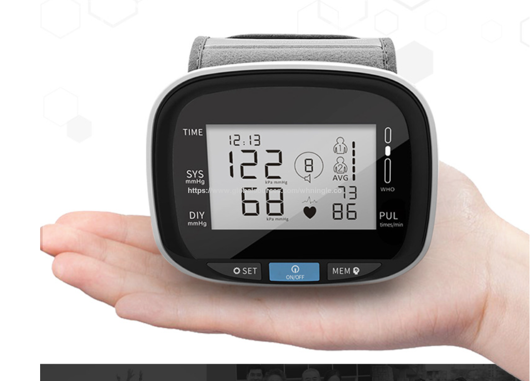 Fully Automatic Intelligent Wrist Electronic Blood Pressure Monitor for Household
