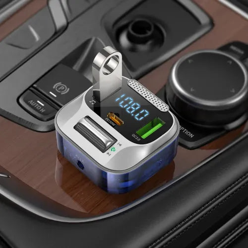 Hoco 30W 3.0 Fast Charging Car Transmitter