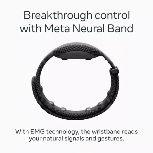Meta Ray-Ban Display AI Glasses With Meta Neural Band